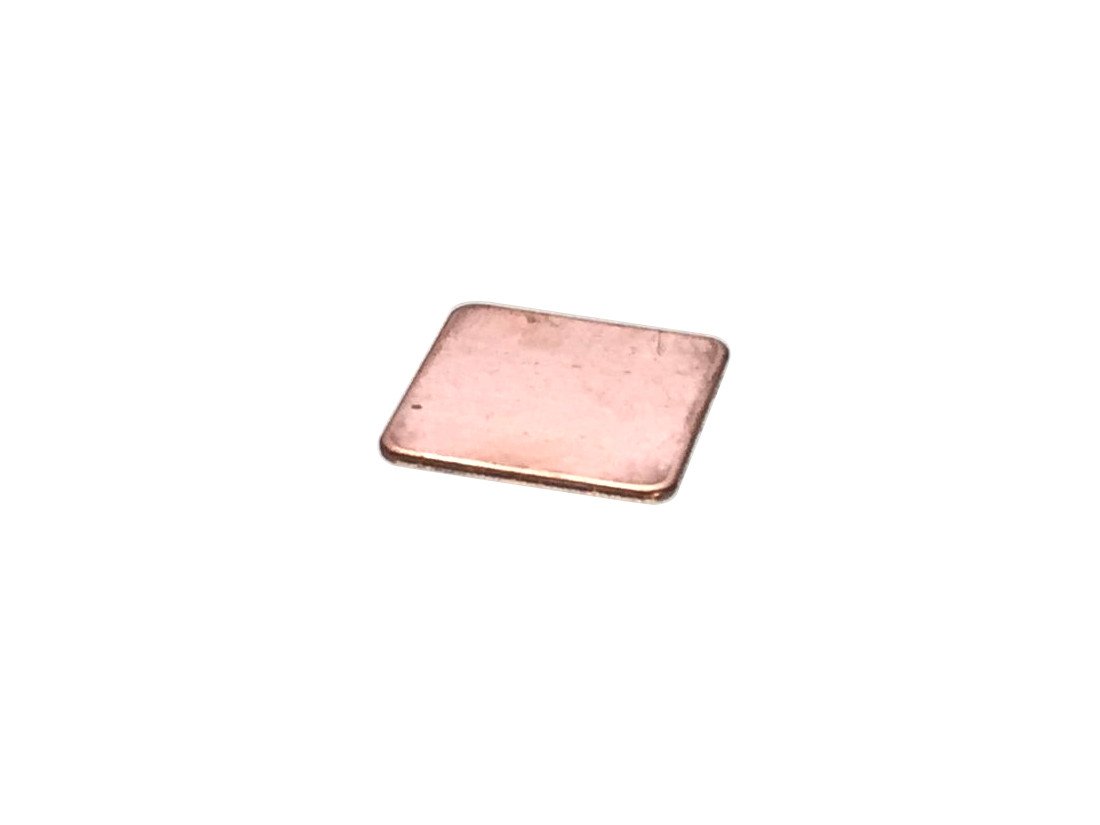 Amazon.co.jp: ヒートシンク放熱効率化用銅チップ 厚さ1mm 20